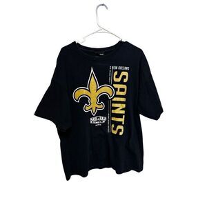 2010 New Orleans Saints Super Bowl Roster T-Shirt Men’s Size Large | NFL